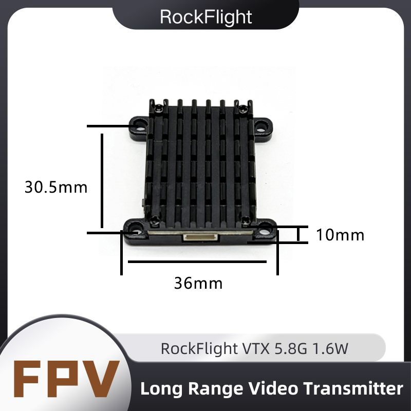 RockFlight TX663 VTX 5.8G 48CH - огляд і ціна Fpv Drone Frame
