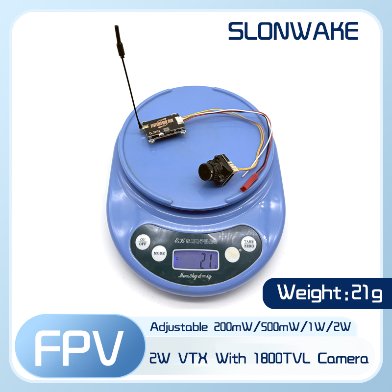 SLONWAKE 5.8G 56CH 2W transmit - огляд і ціна Fpv Drone Frame