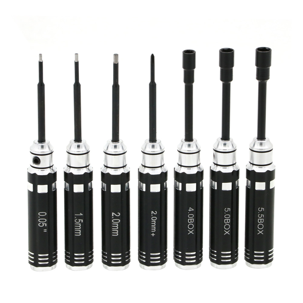 7PCS Short Handle RC Hex Screw - огляд і ціна Fpv Drone Tool Kit